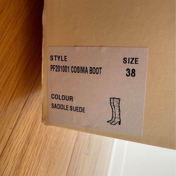 ULLA JOHNSON COSIMA SUEDE BOOT NIB 38 - Picture 6 of 7